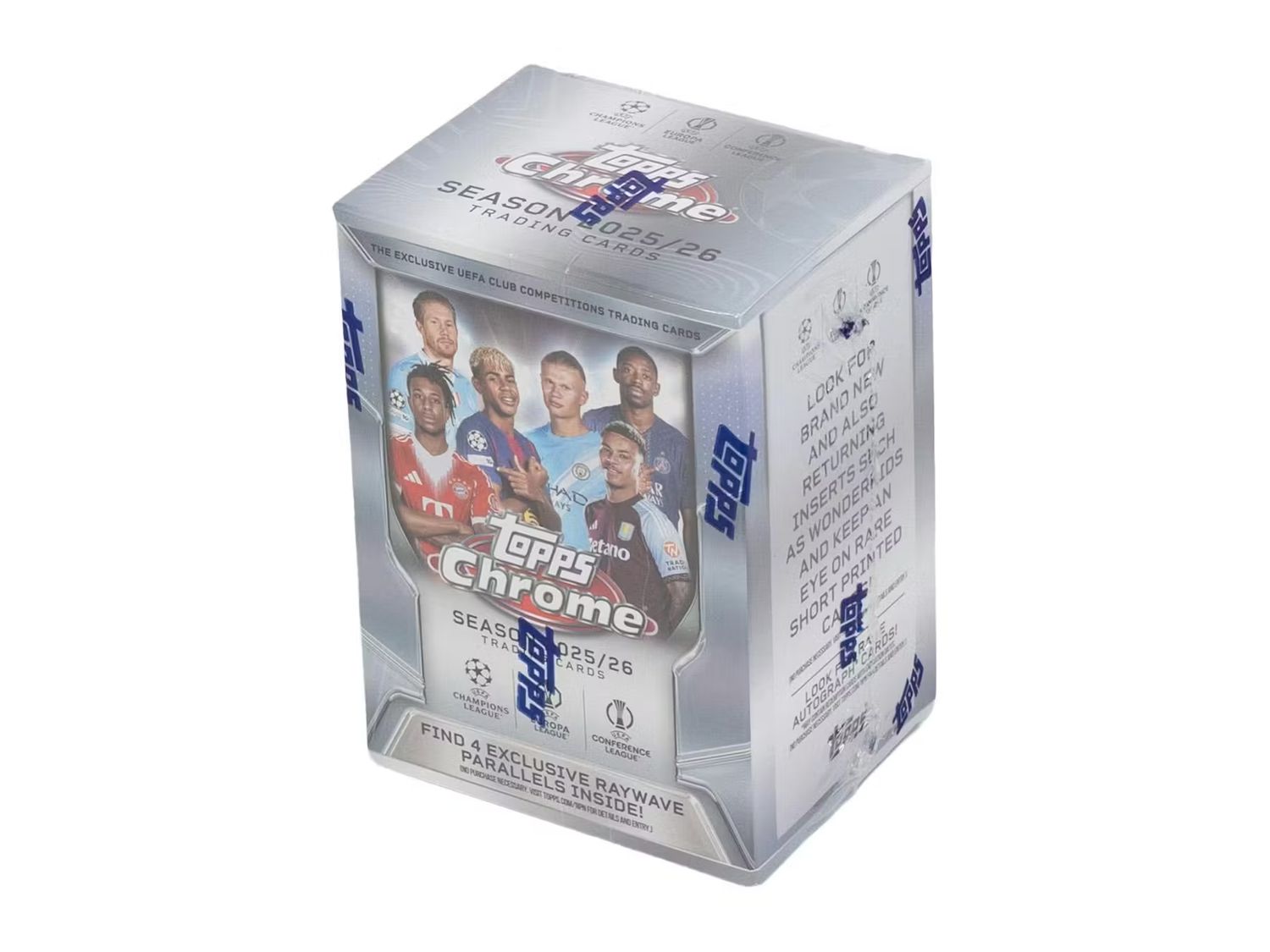 2025/26 Topps Chrome UEFA Club Competitions Soccer Blaster Box (In transit)