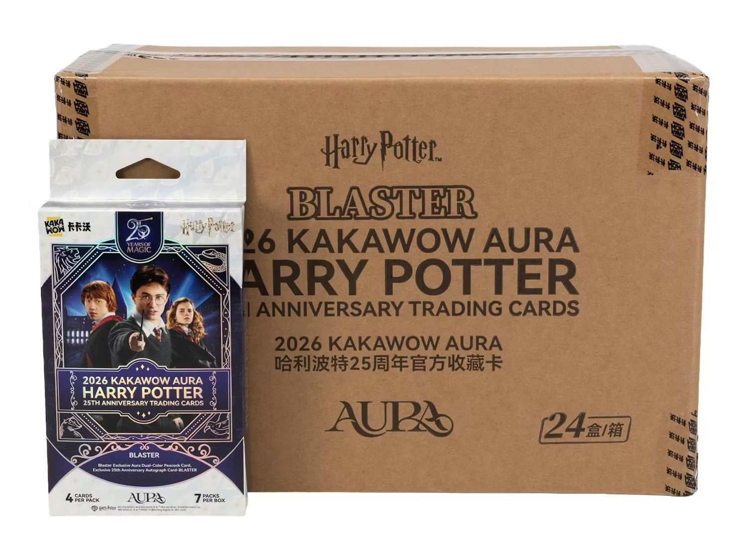 2026 Kakawow Harry Potter Aura Blaster 24-Box Case