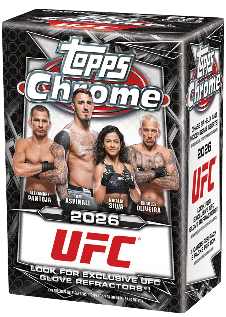 2026 Topps Chrome UFC Value Box (coming soon)