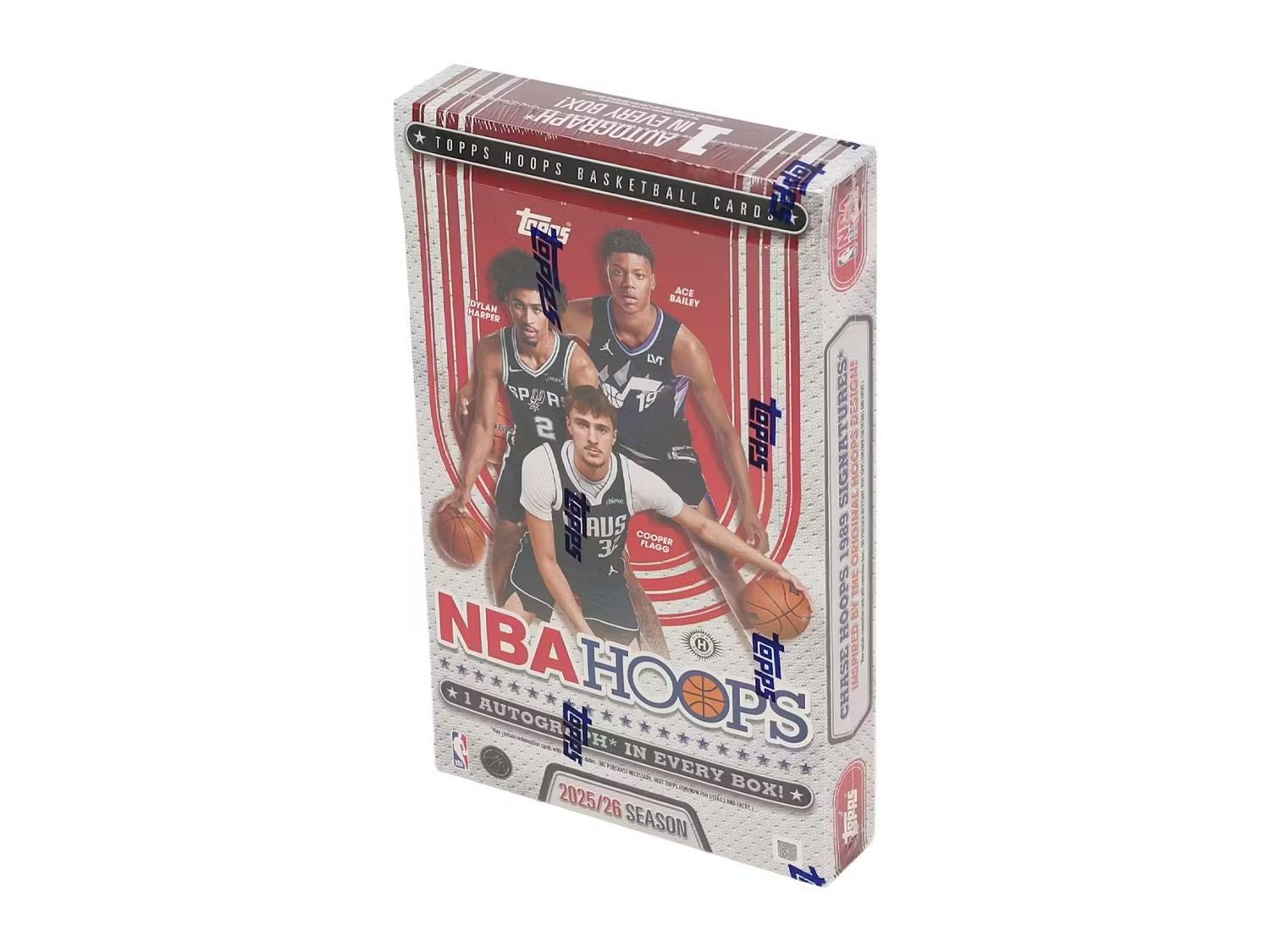 2025/26 Topps Hoops Basketball Hobby 12-Box Case (preorder)