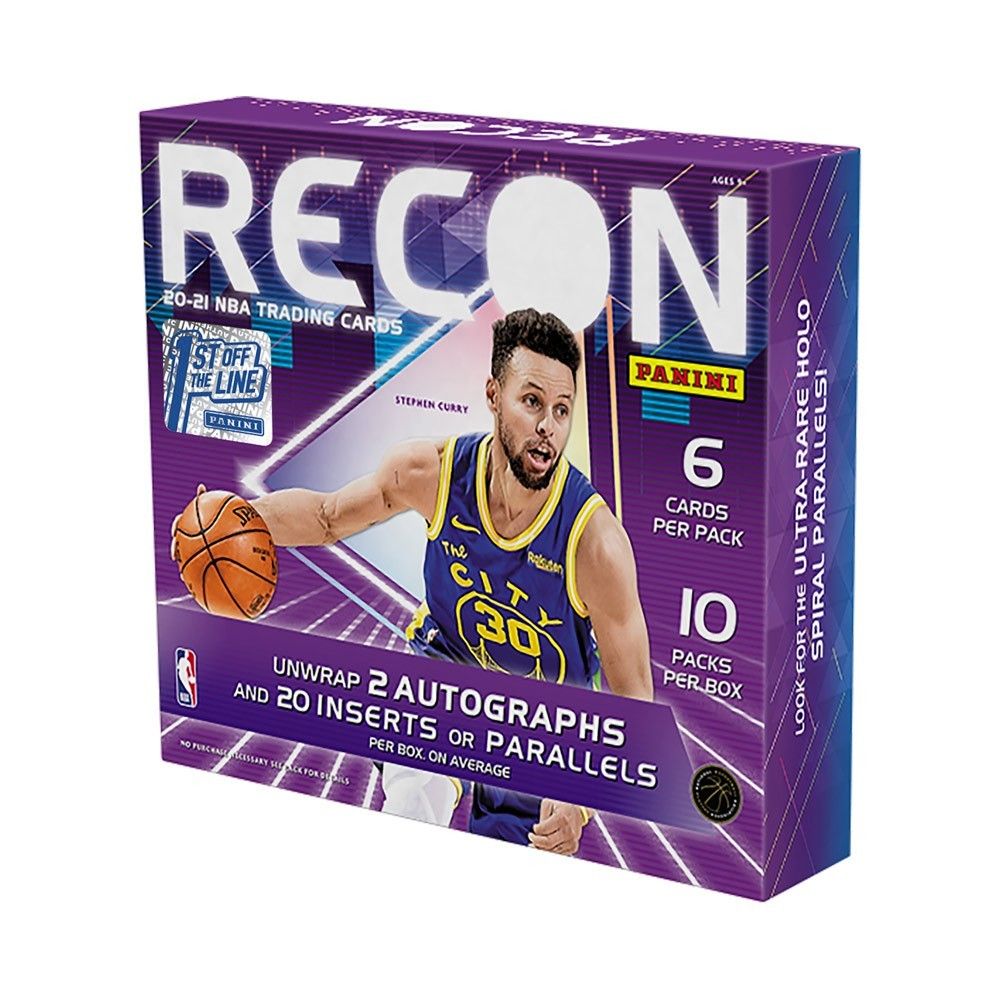 2020/21 Panini Recon Basketball Hobby Box - 1st Off The Line (FOTL)