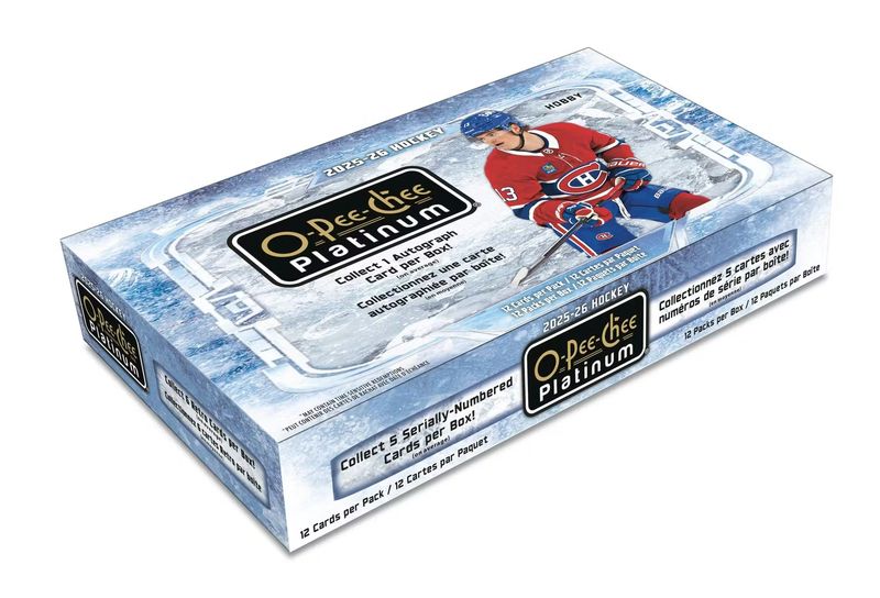 2025/26 Upper Deck O-Pee-Chee Platinum Hockey Hobby Box