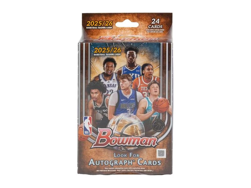 2025/26 Bowman Basketball Hanger Box