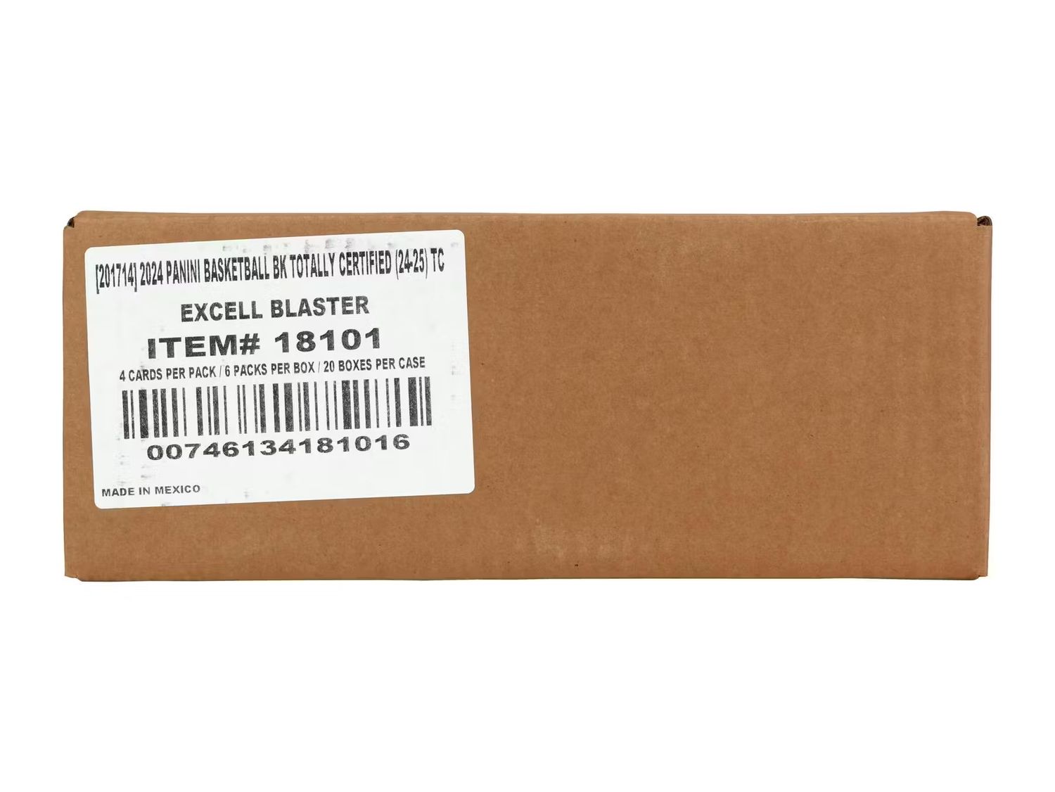 2024/25 Panini Totally Certified Basketball Blaster 20-Box Case