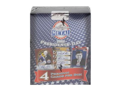 2026 Leaf Metal Presidents' Day Hobby Box