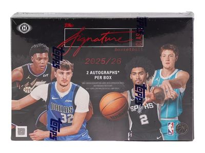 2025/26 Topps Signature Class Basketball Hobby Box (Preorder)