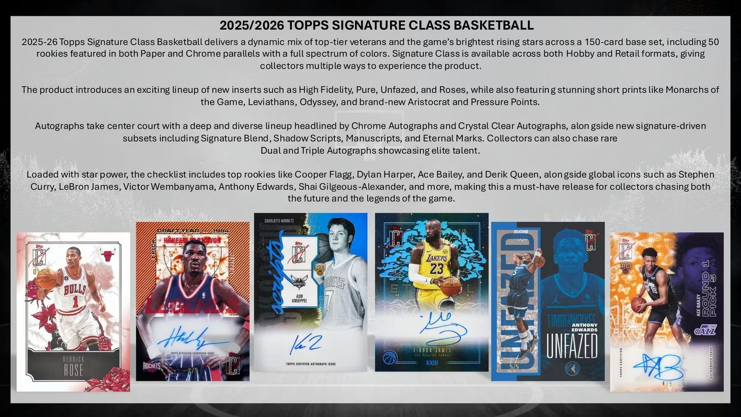 2025/26 Topps Signature Class Basketball Mega 20-Box Case