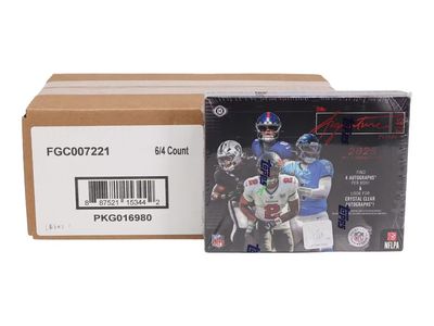 2025 Topps Signature Class Football Hobby Jumbo 6-Box Case