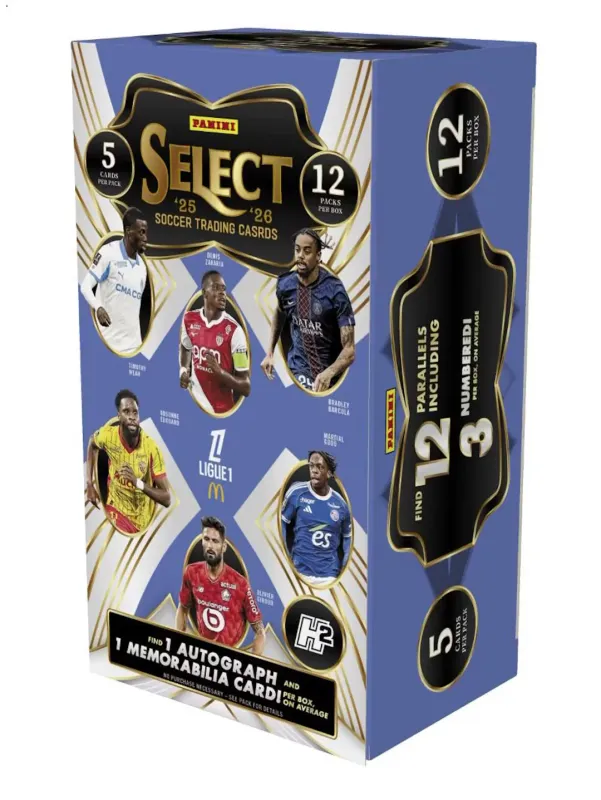 2025/26 Panini Select Ligue 1 Soccer H2