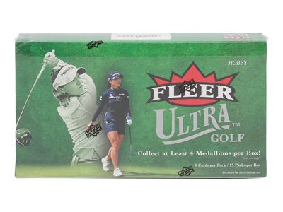 2026 Upper Deck Fleer Ultra Golf Hobby Box