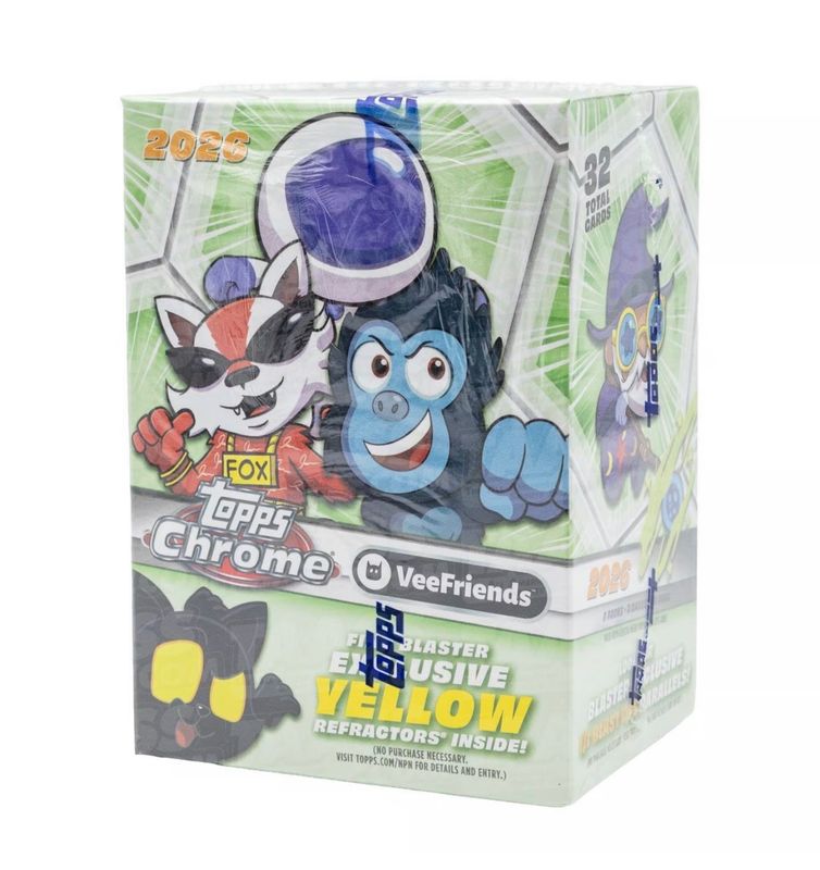 2026 Topps VeeFriends Chrome Blaster Box