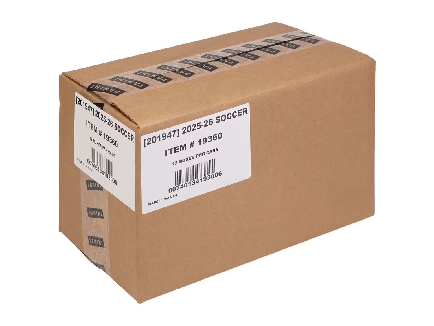 2025/26 Panini Select Ligue 1 Soccer H2 12-Box Case