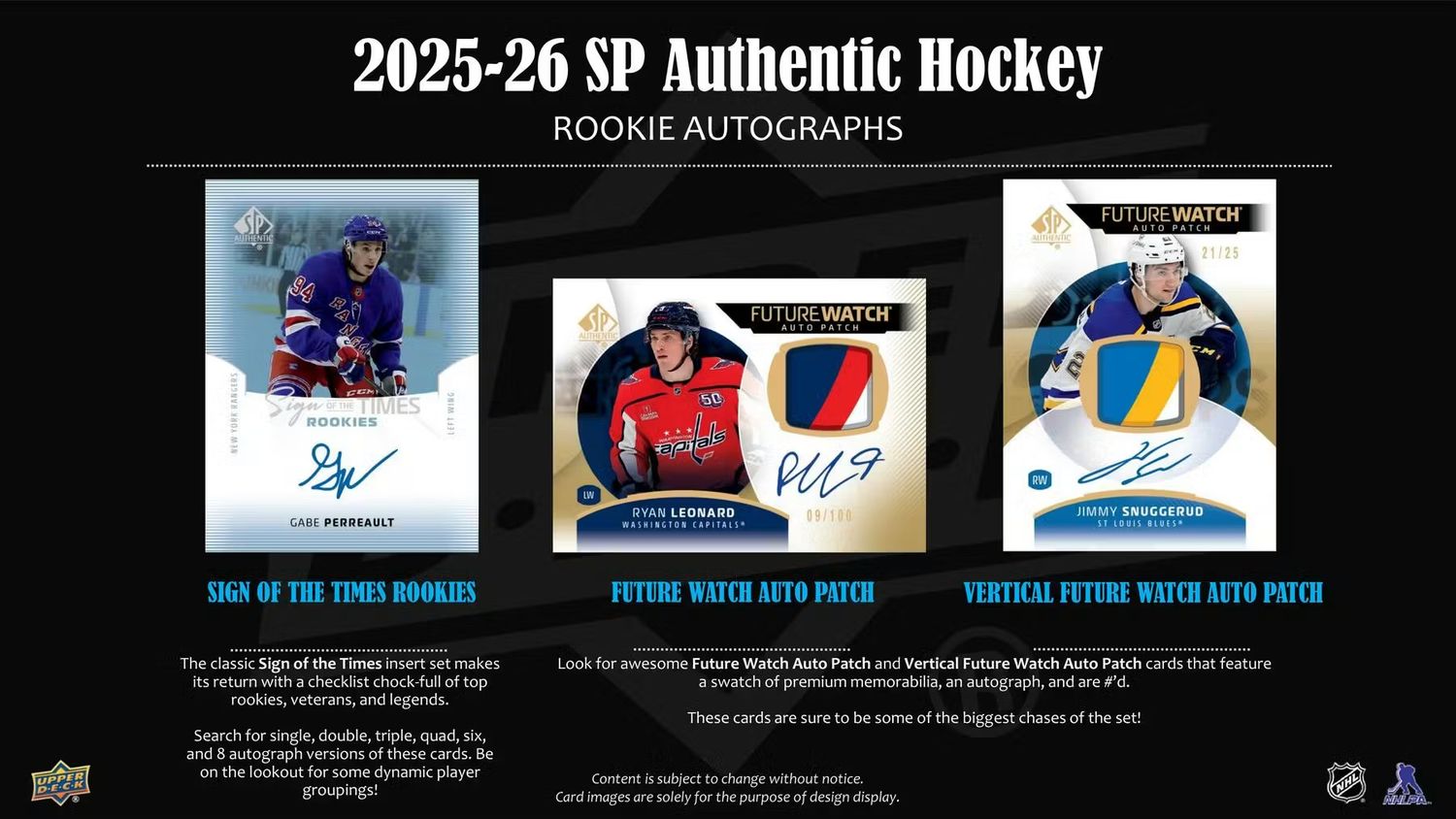 2025/26 Upper Deck SP Authentic Hockey Hobby Box (coming soon)