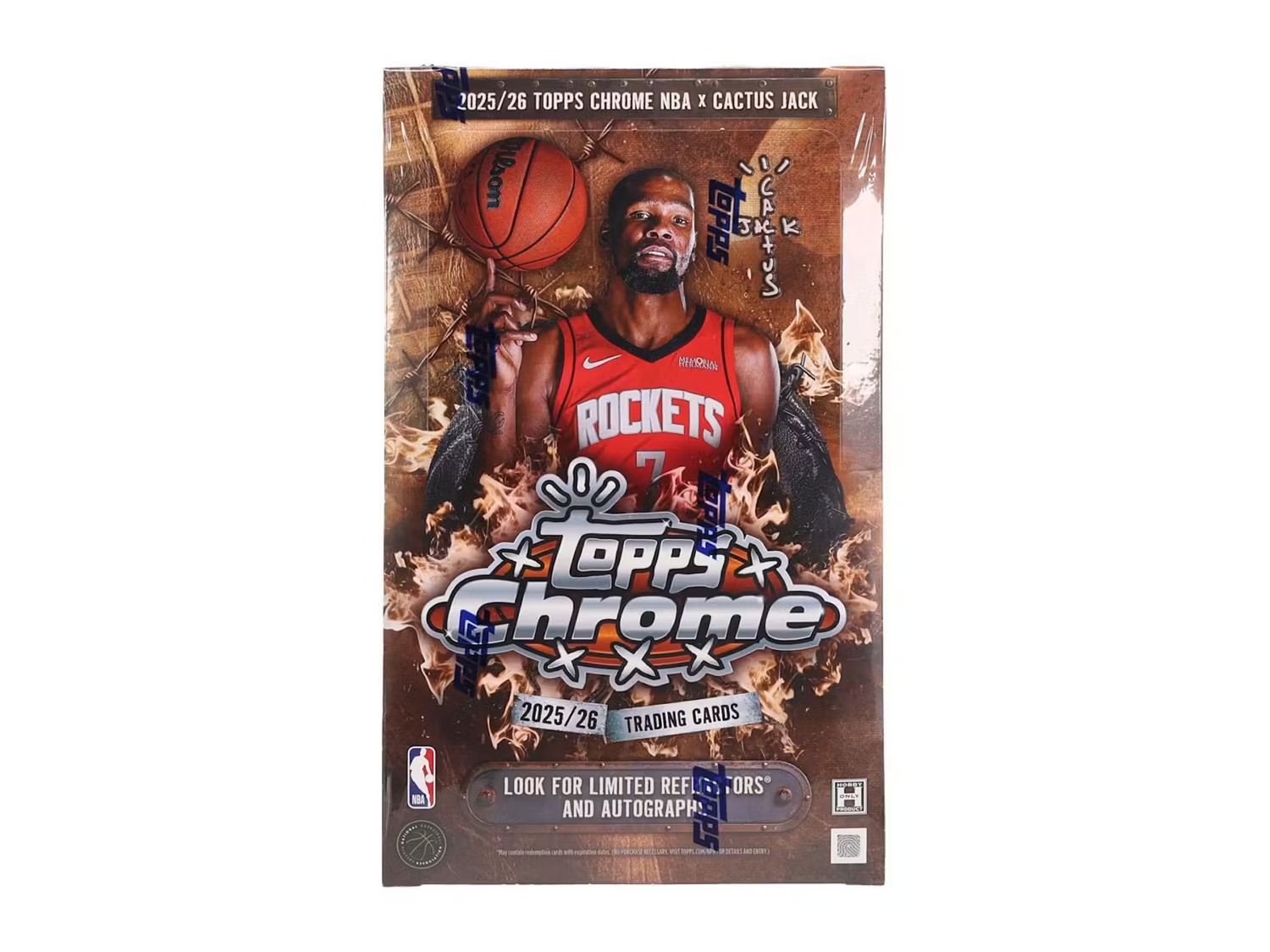 2025/26 Topps Chrome Cactus Jack Basketball Hobby Box