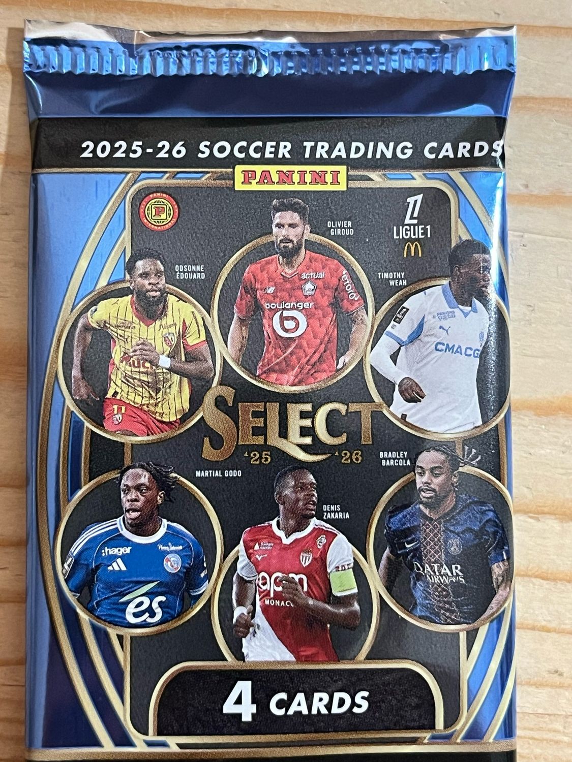 2025/26 Panini Select Ligue 1 Soccer International Mega Pack