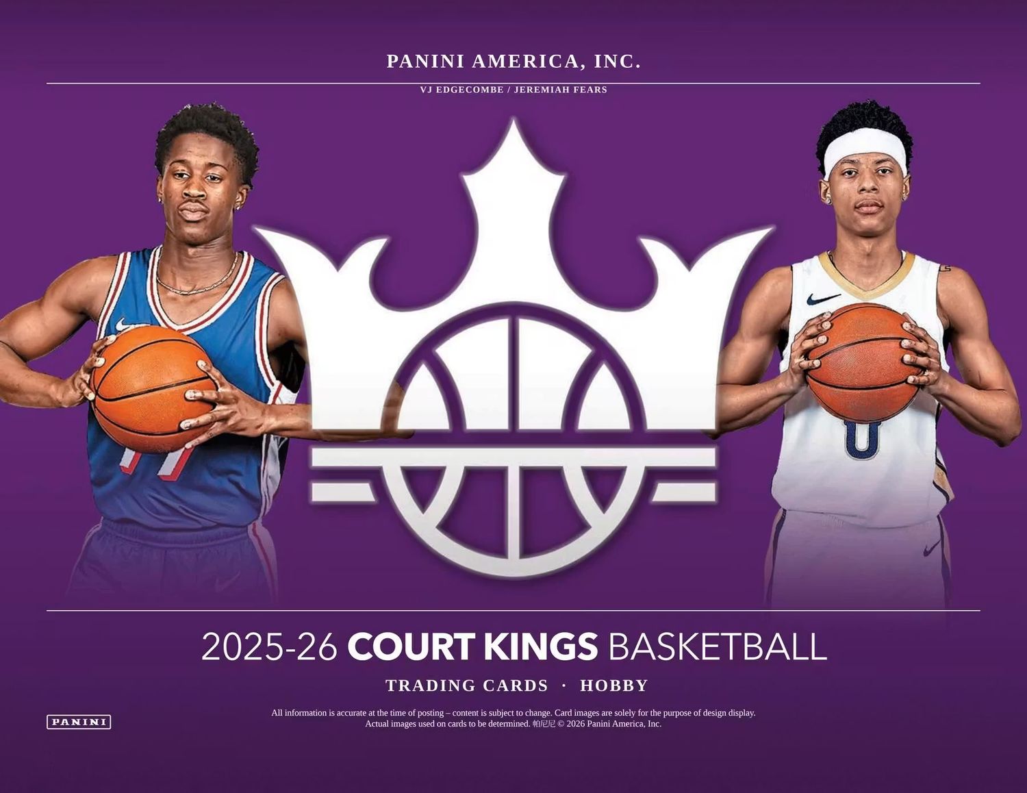 2025/26 Panini Court Kings Basketball Hobby Box