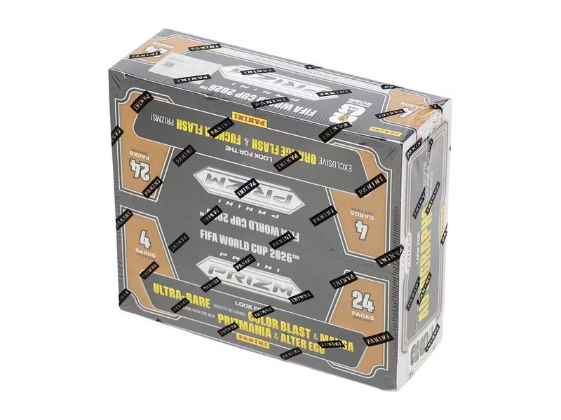 2026 Panini Prizm FIFA World Cup Soccer Retail Box