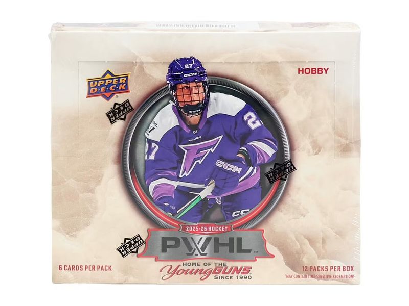 2025/26 Upper Deck PWHL Hockey Hobby Box