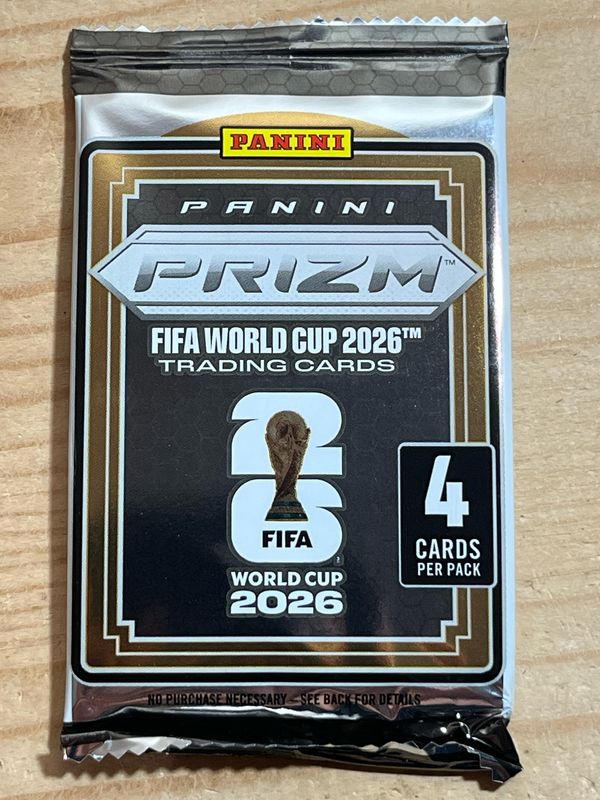 2026 Panini Prizm FIFA World Cup Soccer Retail Pack