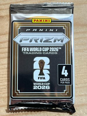2026 Panini Prizm FIFA World Cup Soccer Retail Pack