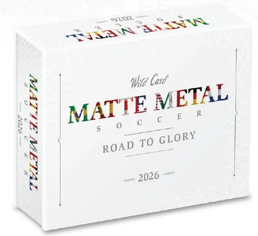 Wild Card Matte Metal Soccer 2026 Road to Glory Hobby Box