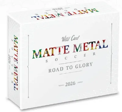 Wild Card Matte Metal Soccer 2026 Road to Glory Hobby Box