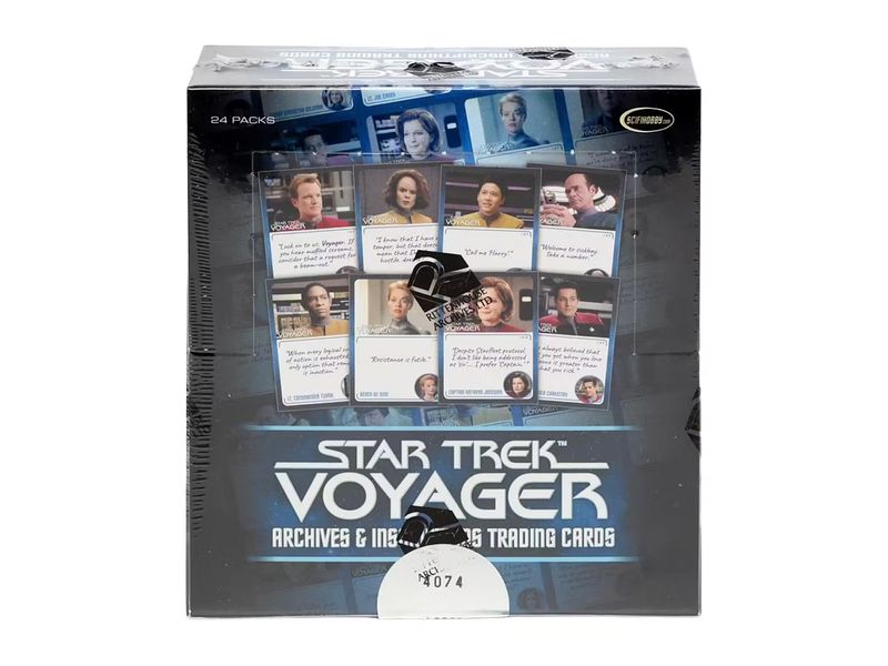2026 Rittenhouse Star Trek Voyager Archives &amp; Inscriptions Hobby Box