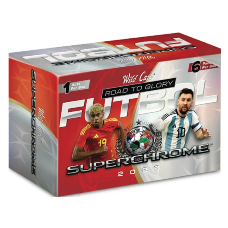 2026 Wild Card SuperChrome Soccer Road To Glory Hobby Box