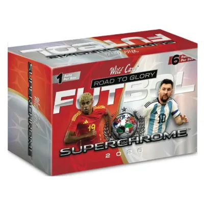 2026 Wild Card SuperChrome Soccer Road To Glory Hobby Box