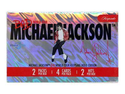 2026 Michael Jackson Bad World Tour Keepsake Holo Edition Breaker Box