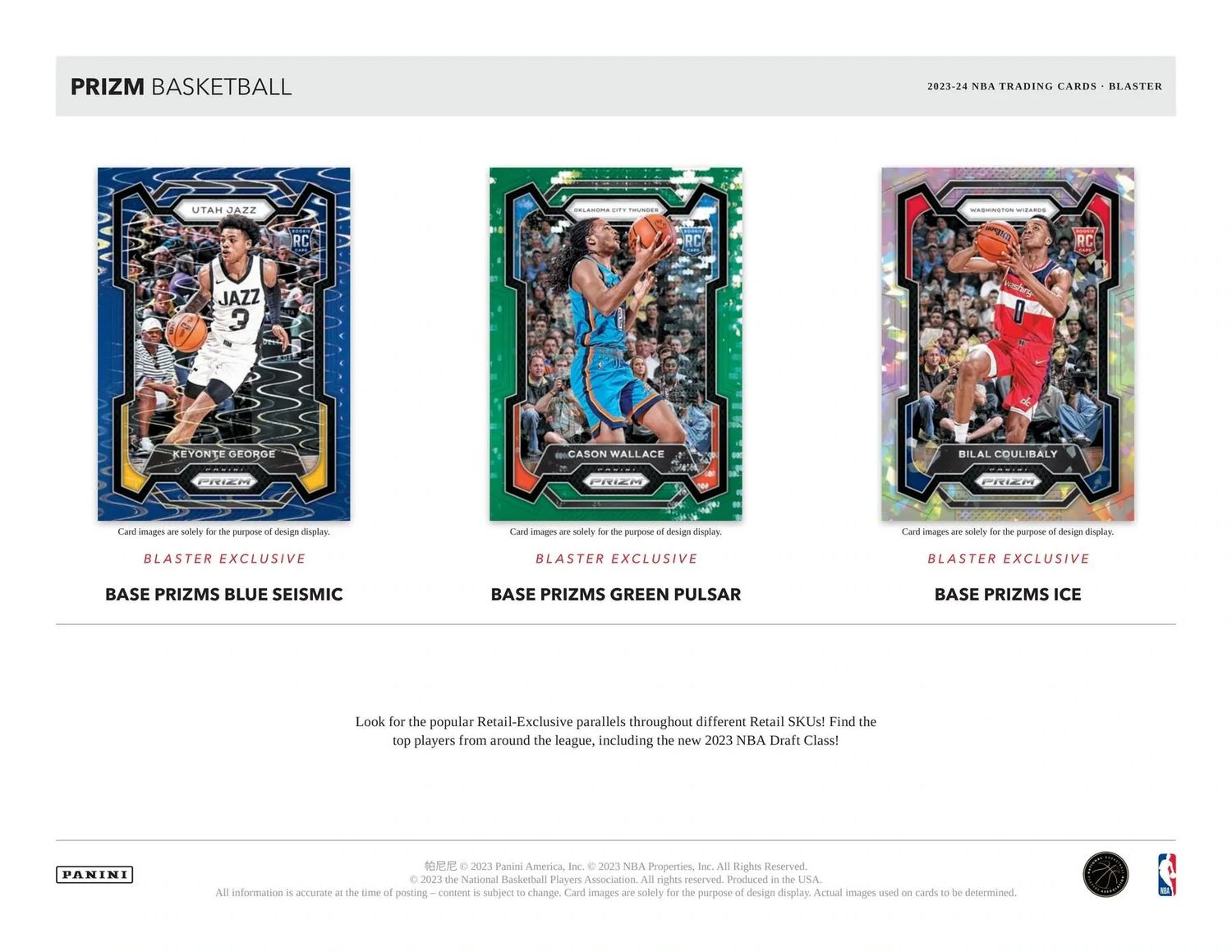 2023/24 Panini Prizm Basketball Blaster Box
