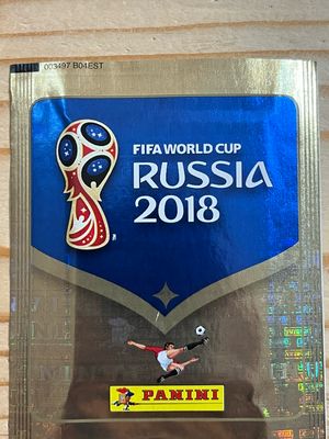 2018 Panini Russia FIFA World Cup Soccer Sticker Pack