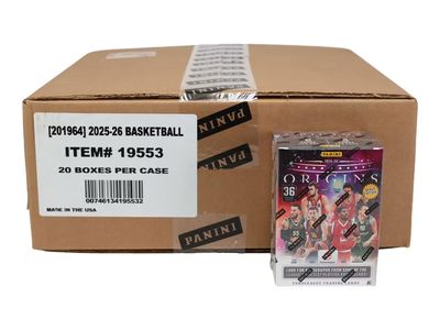 2025/26 Panini Origins EuroLeague Basketball H2 20-Box Case