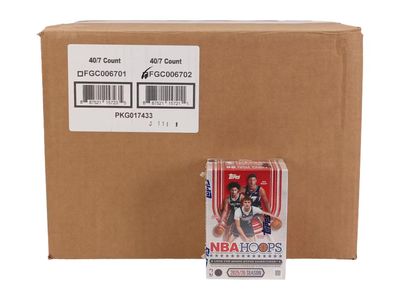 2025/26 Topps Hoops Basketball Blaster 40-Box Case