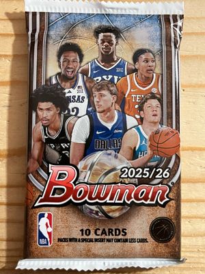 2025/26 Bowman Basketball Blaster Pack