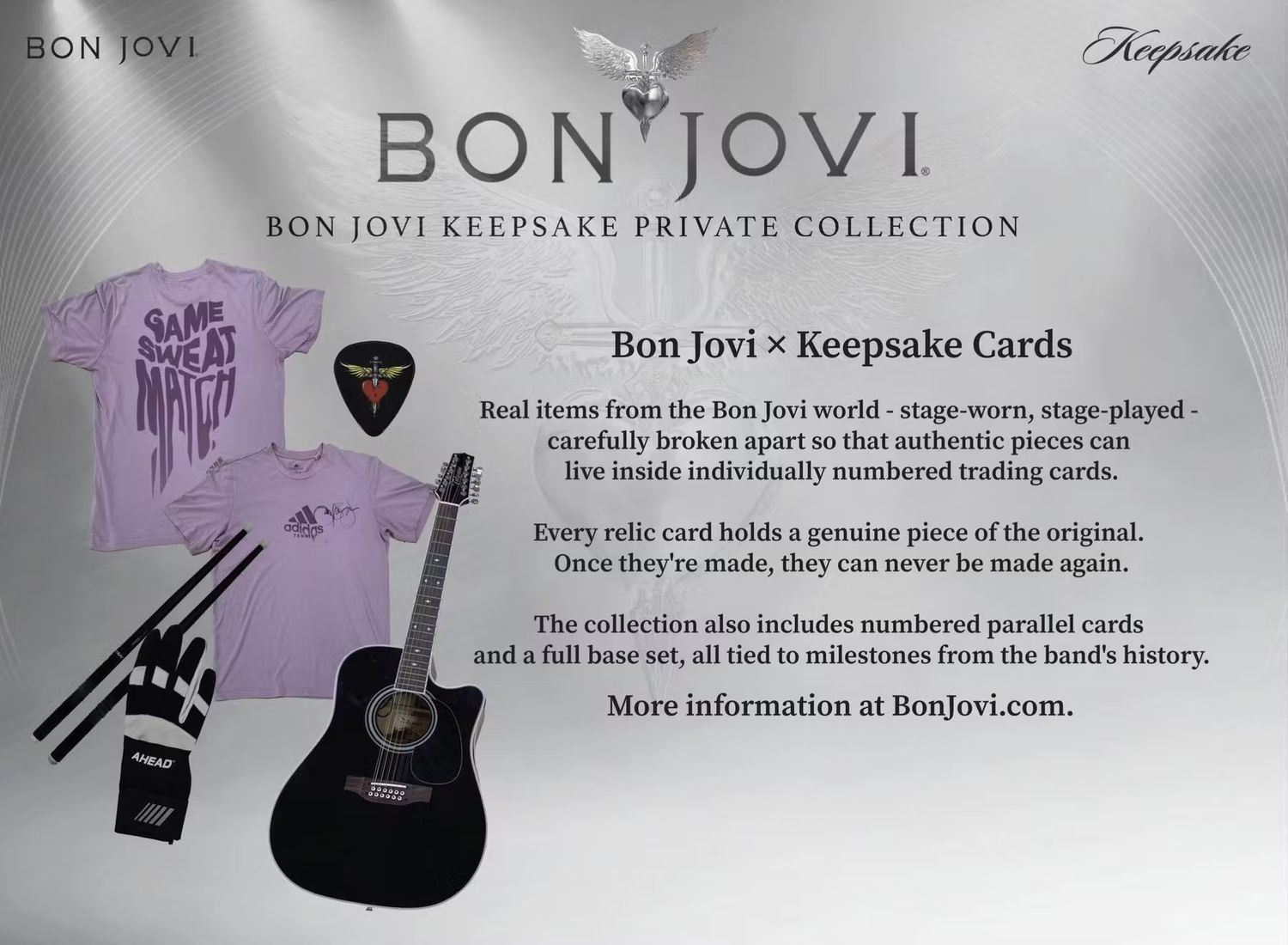 2026 Keepsake Bon Jovi Private Collection Hobby 6-Box Case