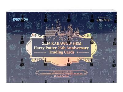 2026 Kakawow Gem Harry Potter 25th Anniversary Hobby Box (coming soon)