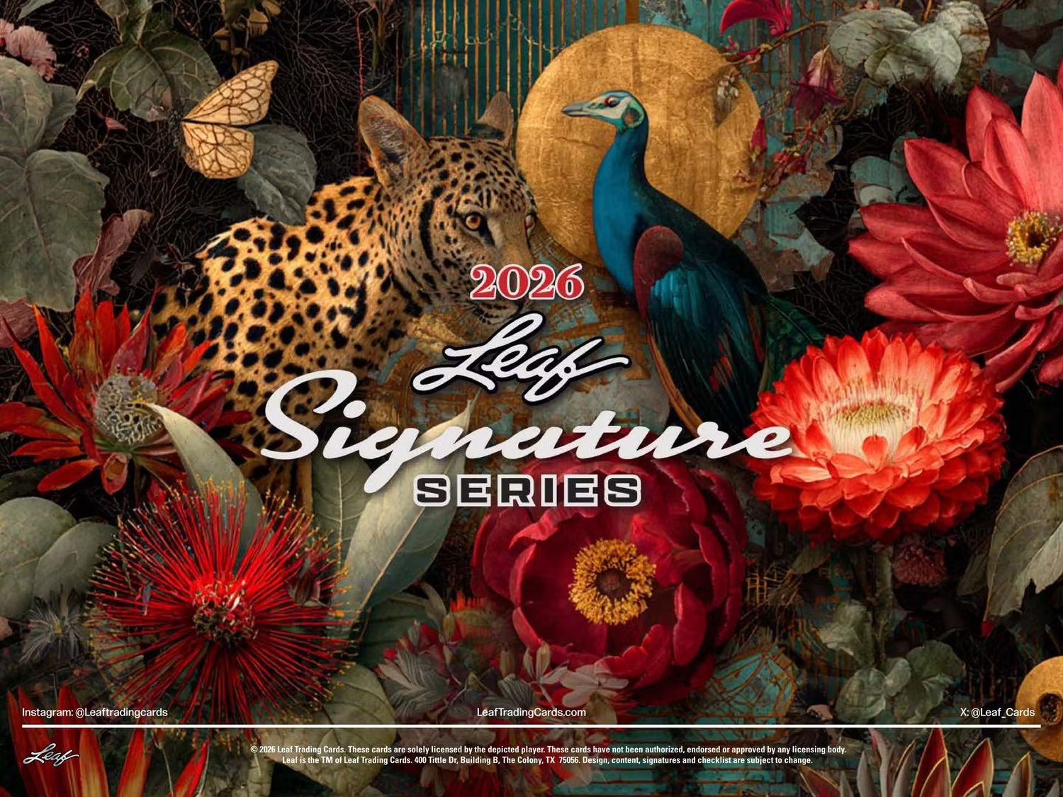 2026 Leaf Signature Series Hobby Box (Coming soon)