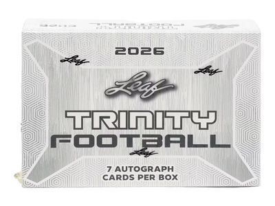 2026 Leaf Trinity Football Hobby Box (Coming soon)
