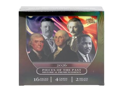2026 Keepsake Pieces of the Past Historical Premium Edition Hobby Box (Coming soon)