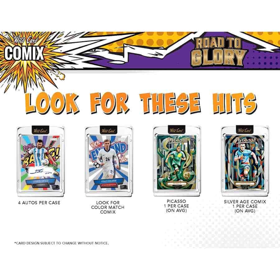 2026 Wild Card Comix Soccer Road to Glory (Coming soon)