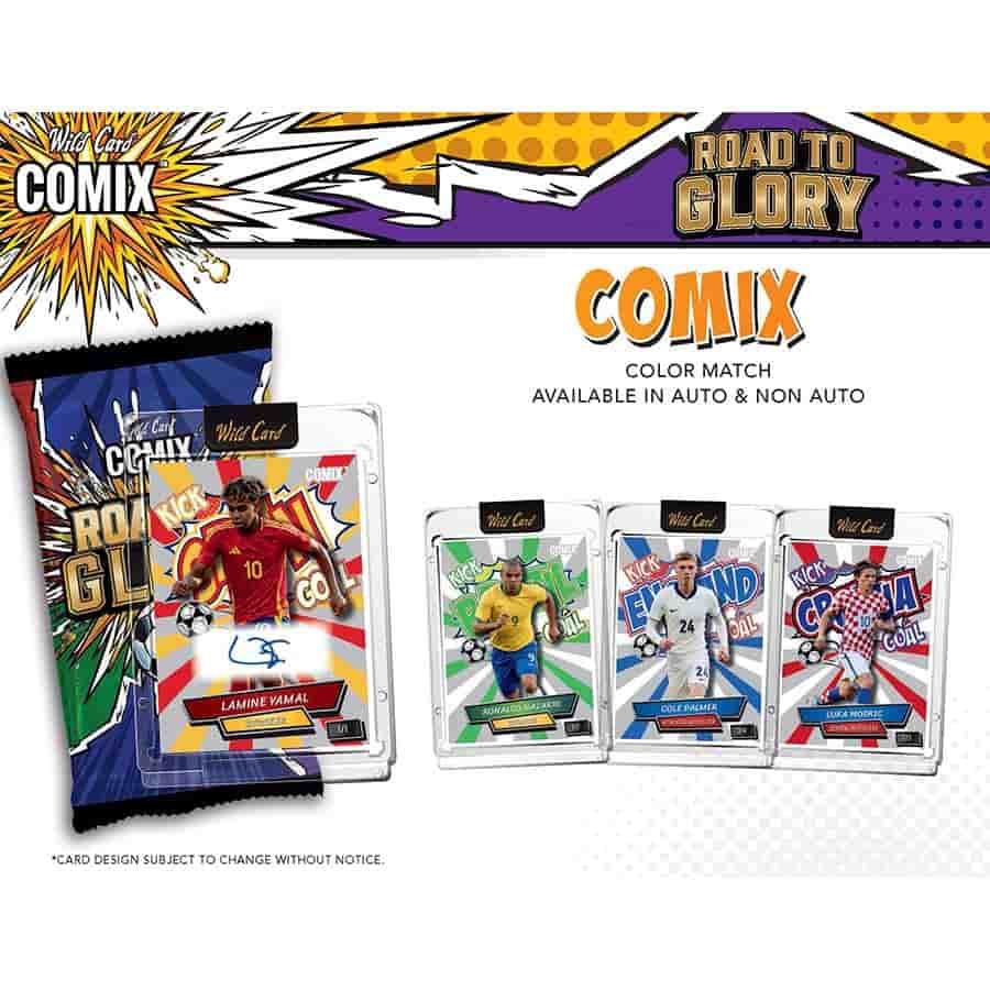 2026 Wild Card Comix Soccer Road to Glory (Coming soon)