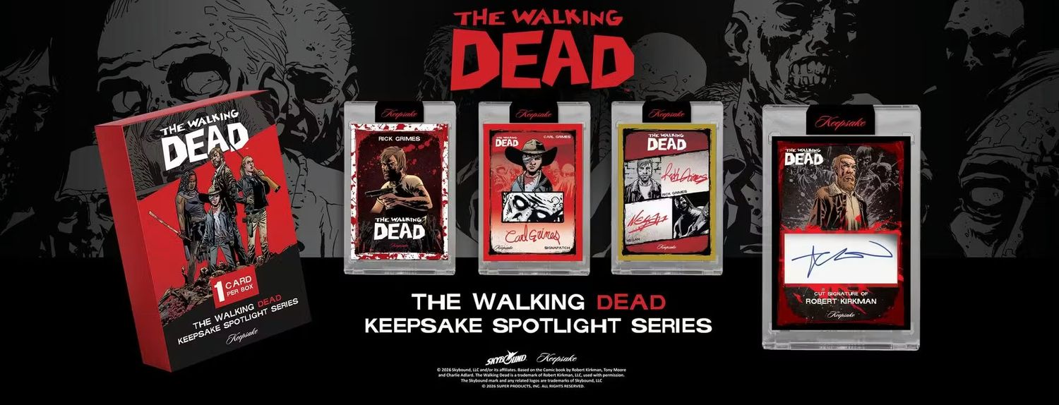 2026 Keepsake The Walking Dead 1st Edition Spotlight Series Hobby Box (Coming soon)