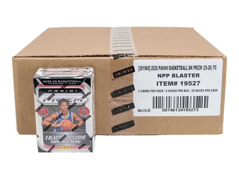 2025/26 Panini Prizm Basketball Blaster 20-Box Case