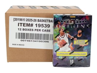 2025/26 Panini Origins Basketball Hobby 12-Box Case (Preorder)