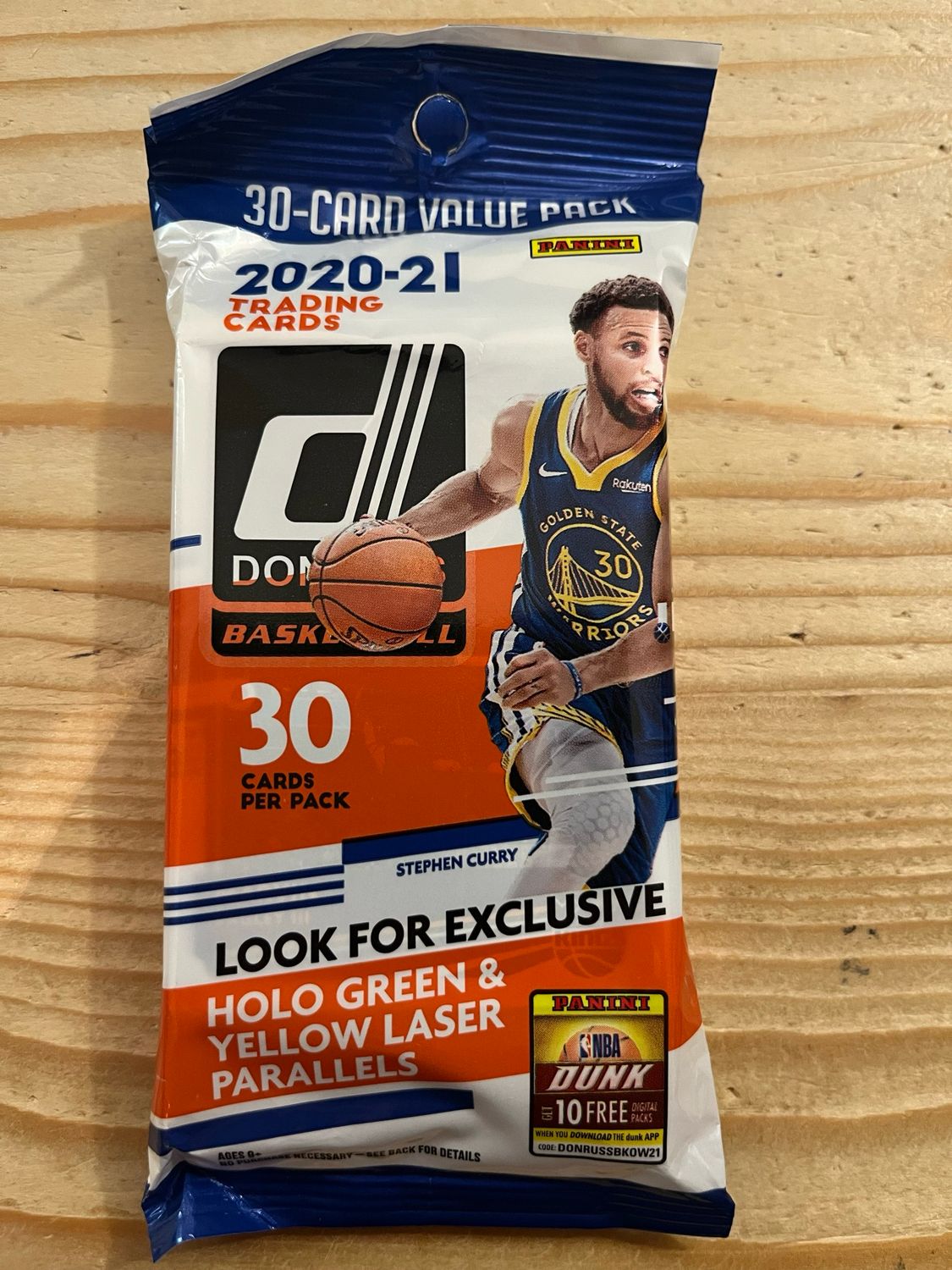 2020/21 Panini Donruss Basketball Fat Pack