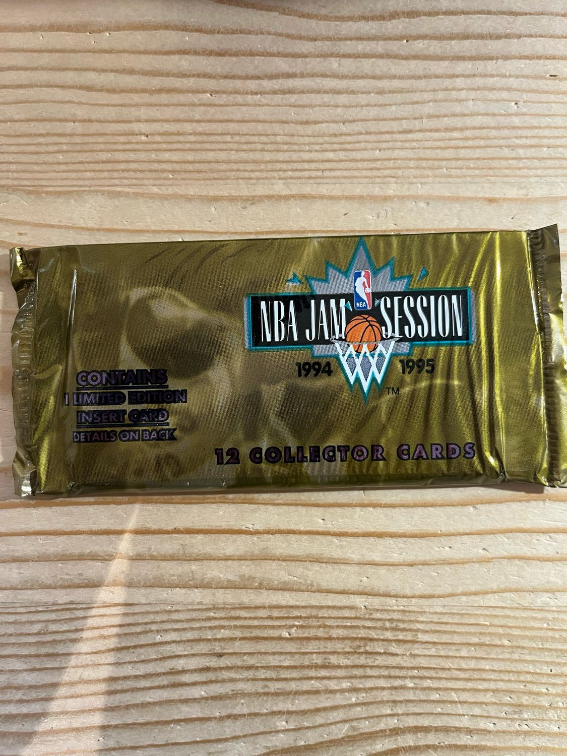 1994/95 Fleer NBA Jam Session Basketball Hobby Pack
