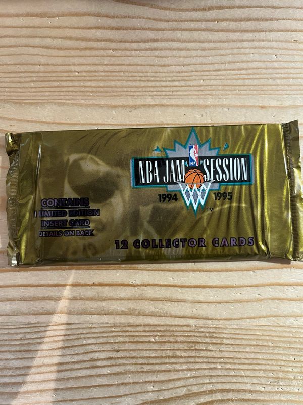 1994/95 Fleer NBA Jam Session Basketball Hobby Pack