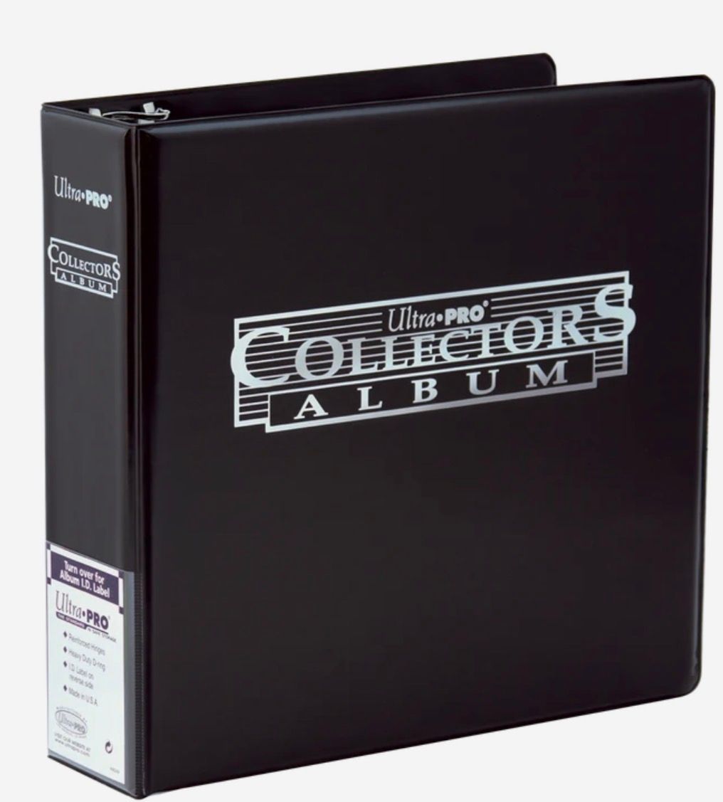 Ultra Pro - Black Collectors Album - Lot of 6 albums