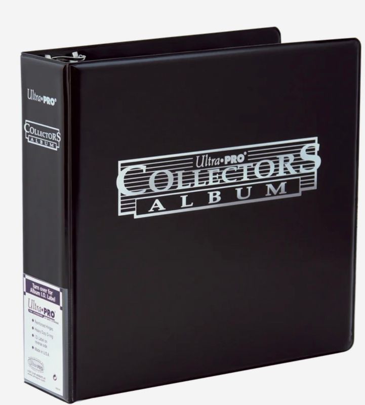 Ultra Pro - Black Collectors Album - Lot of 6 albums